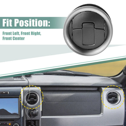 Set of 4 AC Heater Air Vents CL3Z19893EA for Ford F-150 (2012–2014)