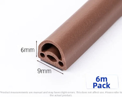 6m Acoustic Door Window Seal Strip for Weatherproof Insulation
