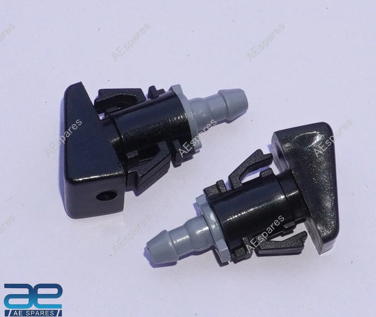 2X Front Windshield Wiper Washer Jet Nozzles for Hyundai Grand I10 (2013–2020)
