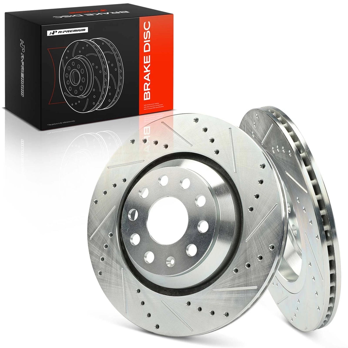 Rear Side Drilled Brake Rotor for Volkswagen Passat Golf Tiguan Audi (S-12133113)
