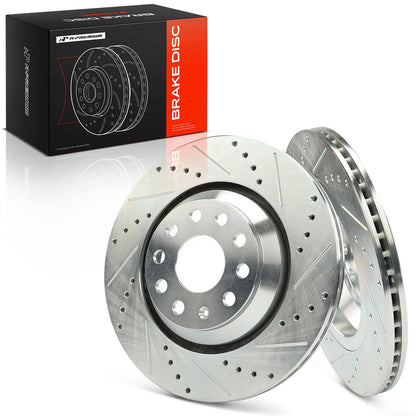 Rear Side Drilled Brake Rotor for Volkswagen Passat Golf Tiguan Audi (S-12133113)