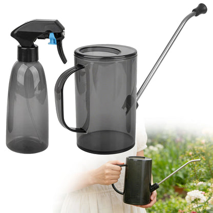 Set of 2 Plant Spray Bottles and Watering Cans for Indoor Plants