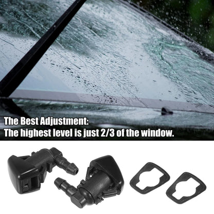 11pcs Front Windshield Washer Nozzle Kit 7T4Z17603A for Ford Edge (2007–2010)