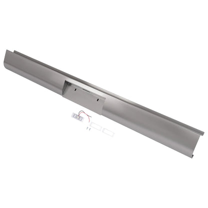 Rear Steel Roll Pan Assembly w/ Light for Dodge Dakota (1987–1996)