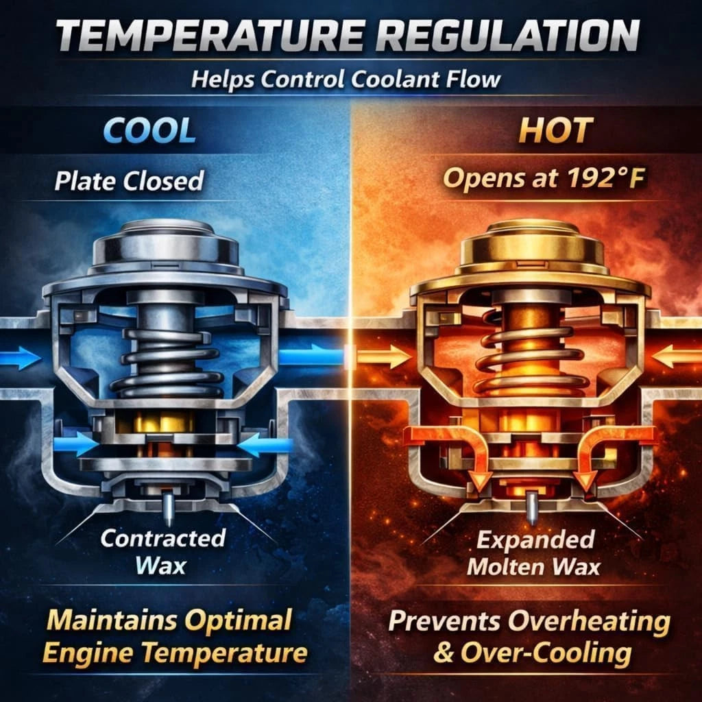 Engine Coolant Thermostat for