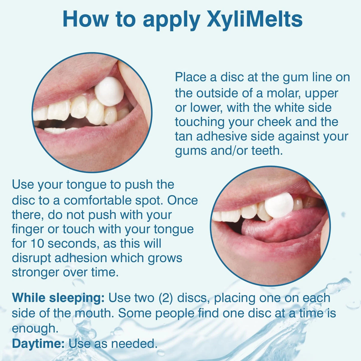Oracoat XyliMelts for Dry Mouth Night 100 Count (Pack of 1)