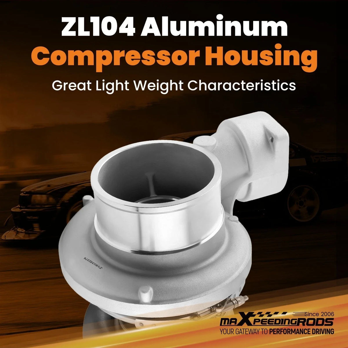 Turbocharger T6 96/88mm for Caterpillar CAT 3406B C15 C16 C16 S410SX (1990–2005)