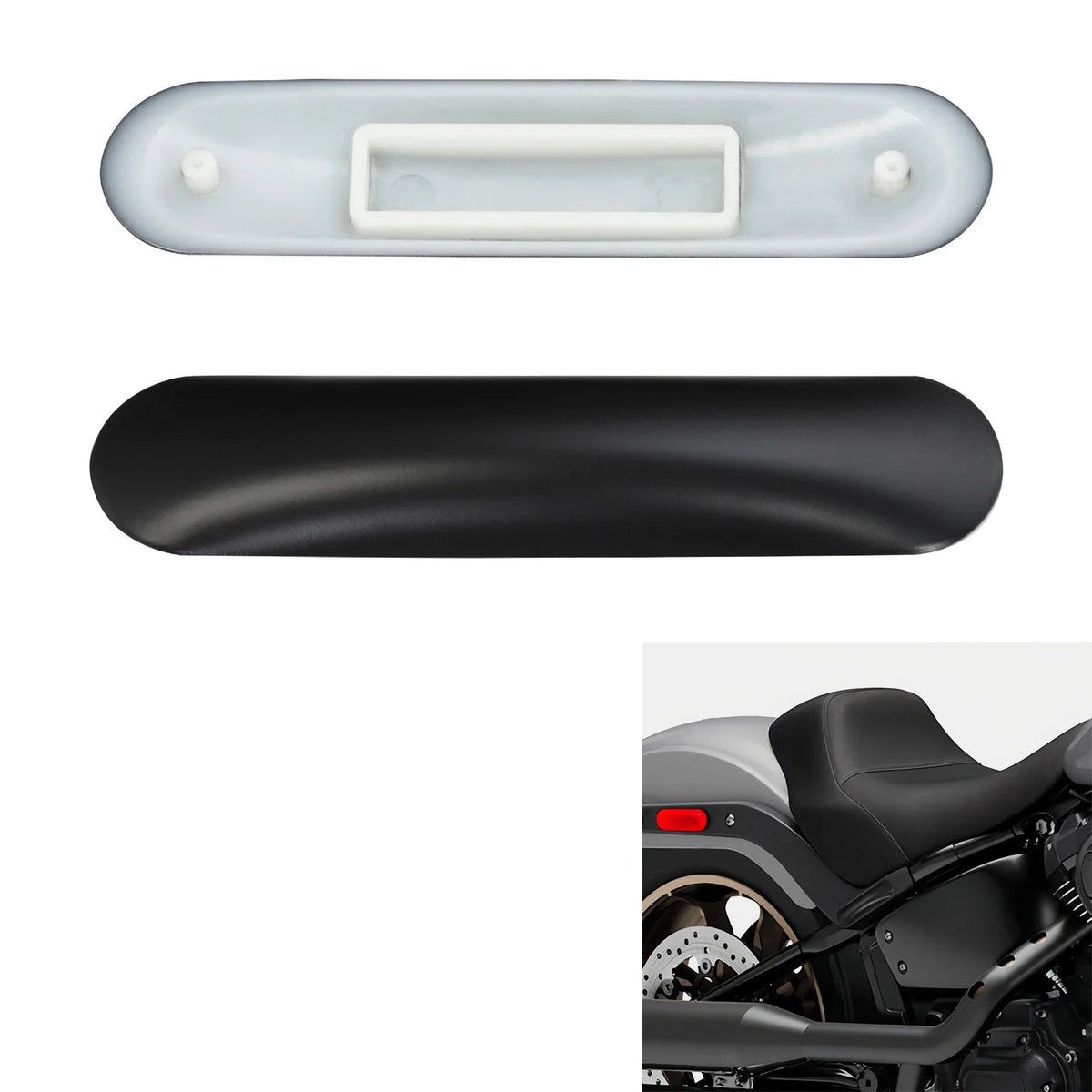 Frame Trim Covers for Harley Low Rider (2018–2020) Low Ride ST (2022–2025) Matte