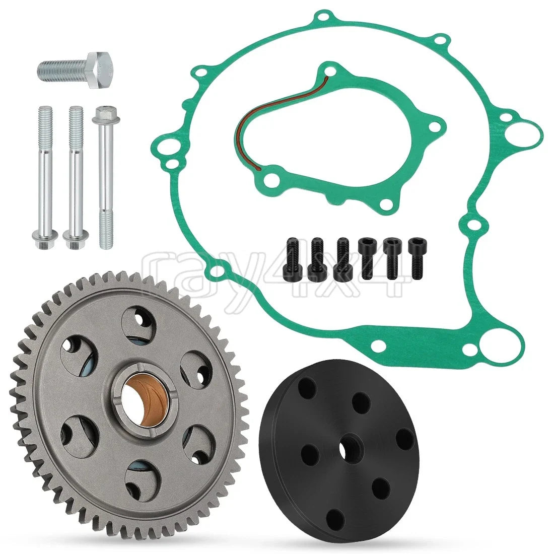 Starter Clutch Kit with Gear Gasket & Bolt Puller for Yamaha Raptor 660 (2004–2005)