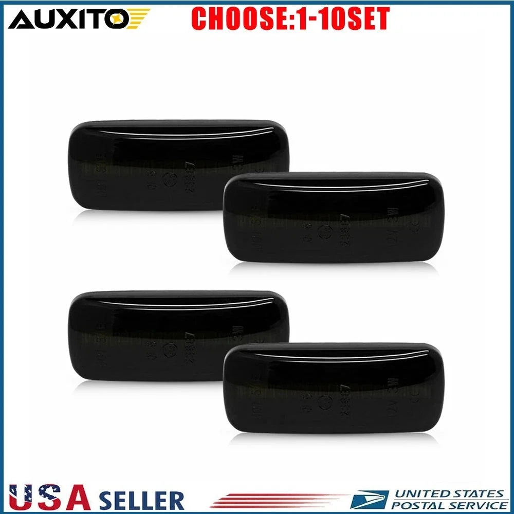 Smoked Amber Red LED Fender Side Marker for Ram 3500 (2010–2018)