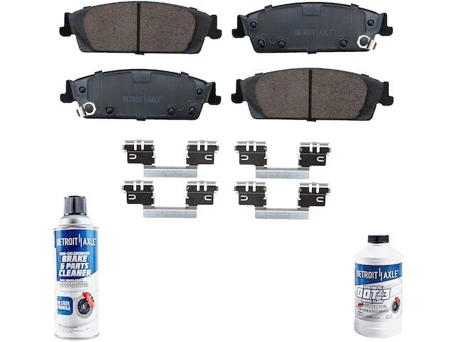Brake Pad Set Rear for Cadillac Escalade (2015–2020) 37367XRXH
