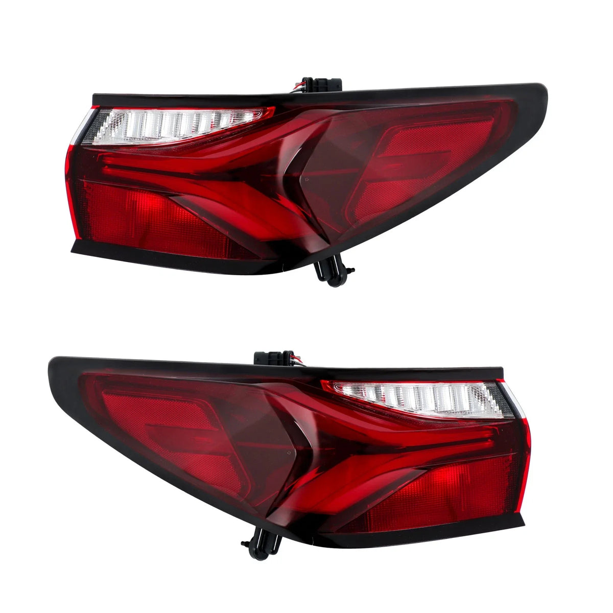 2X Tail Light Assembly for Chevrolet Blazer (2019–2022) Black LED