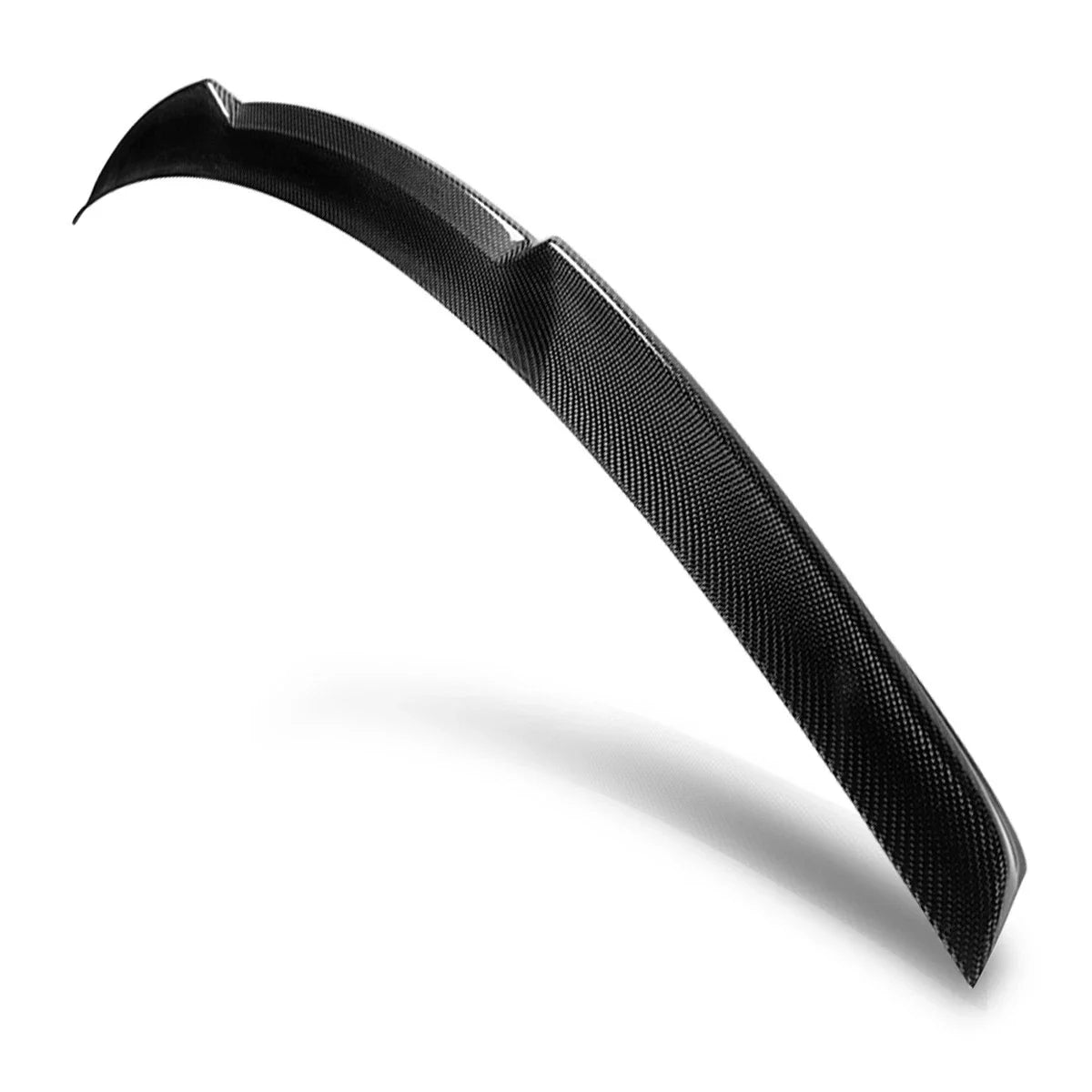 Real Carbon Fiber V-Style Rear Trunk Lid Spoiler for Infiniti Q50 (2014–2021)