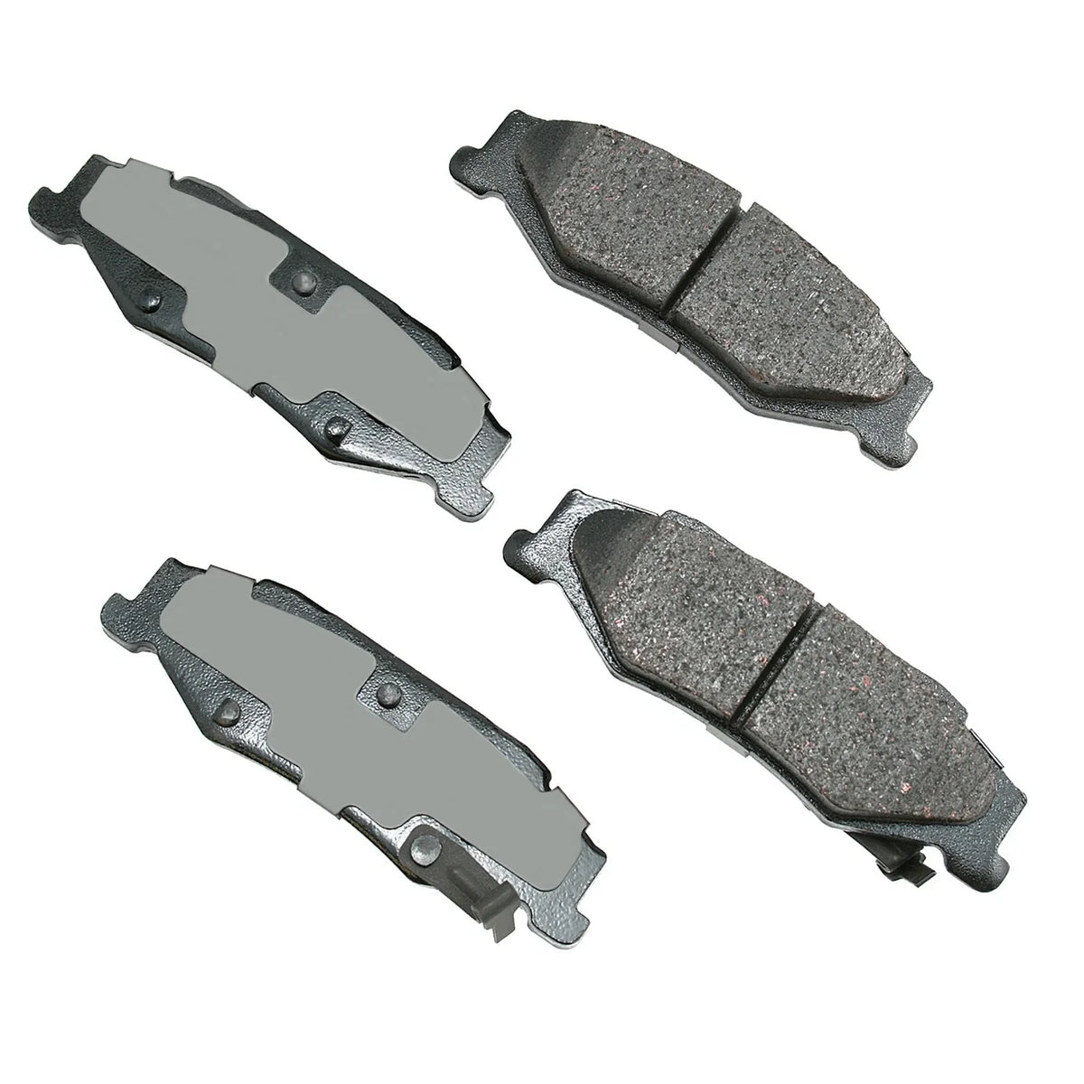 Set of 4 ProAct Disc Brake Pads for Cadillac XLR, Chevy Corvette (1997–2013) ACT732