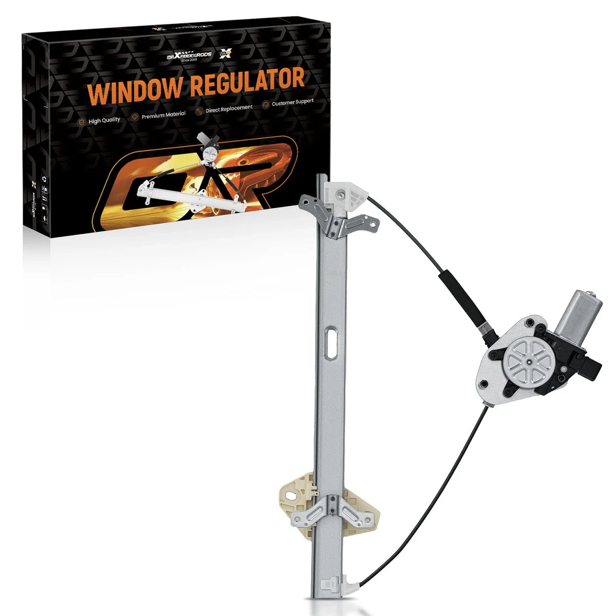 1X Power Window Regulator w/ Motor for Honda Accord (2003–2007) Front Left 741-306