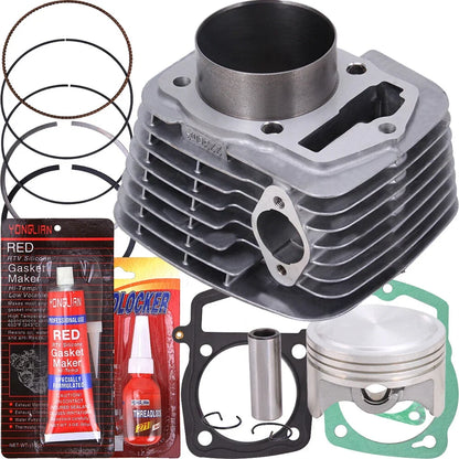 Top End Kit with Cylinder Piston Ring Gasket for Honda CRF230F XR230 SL230 (2003–2023)