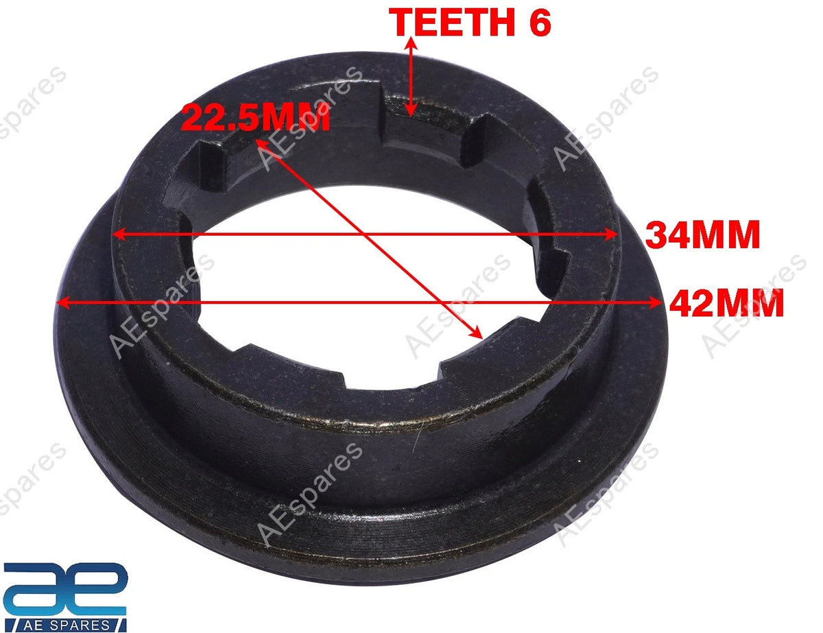 Crank Sleeve & Front Sprocket for Lambretta GP LI SX TV