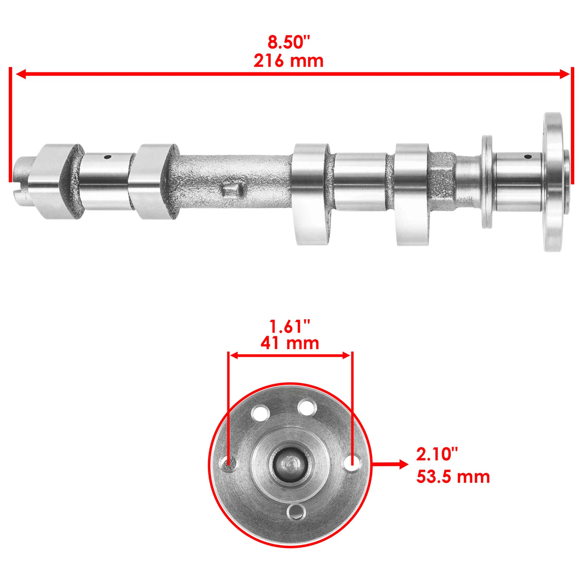 Camshaft Intake Assembly for Polaris General 1000 (2016–2021) RB4680CM139BL
