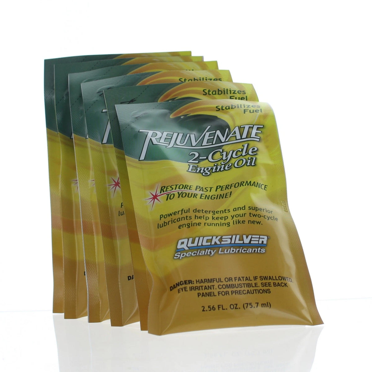 6-Pack 2-Cycle Engine Oil for Mercury Marine (92-858118Q01)