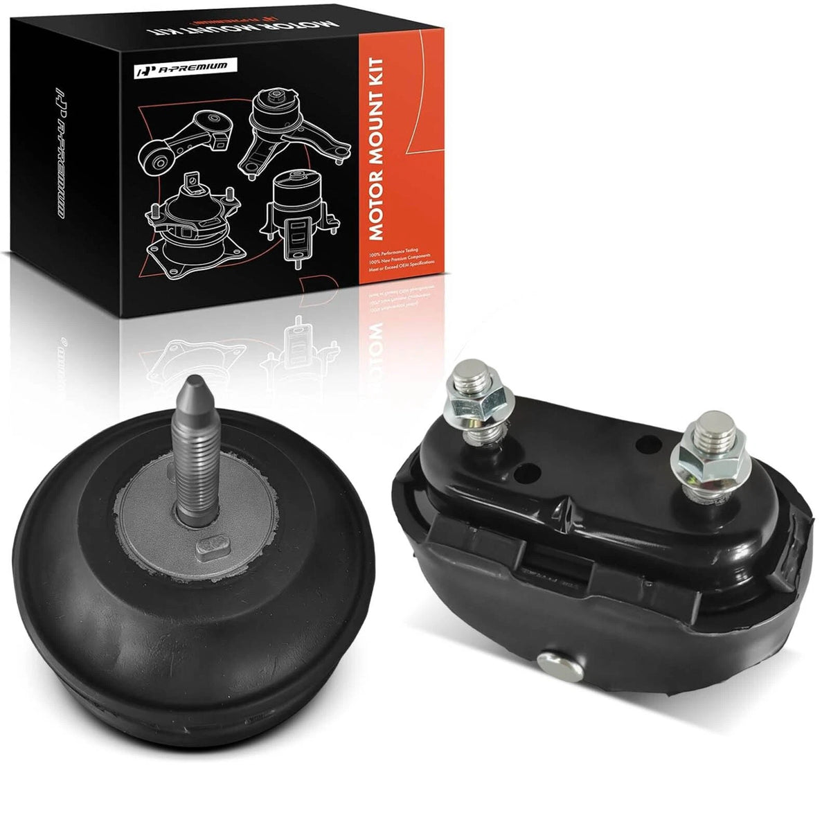 2X Front Engine & Transmission Mount for Chevy Corvette (1997–2004) 10284134, 10448682, 92084910, 92188758, 92245555
