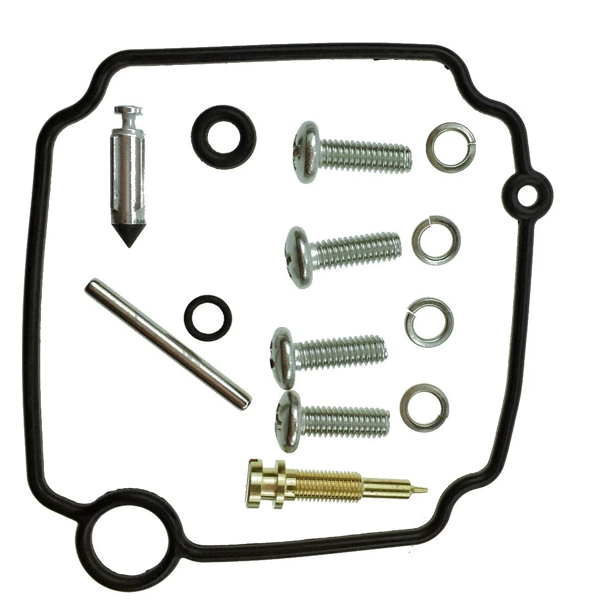 Carburetor Carb Kit for Mercury Mariner 9.9 15 HP Outboard (4-Stroke) (18-7738, 802706A1)