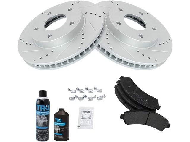 Brake Pad and Rotor Kit for Isuzu Hombre (1998–2000) 52632PGZG