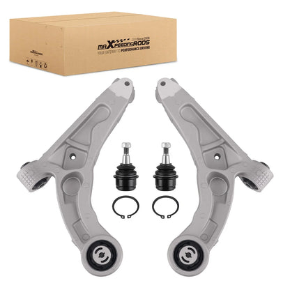 Set of 2 Lower Control Arms Ball Joints Kit for Jeep Cherokee (2014–2018)