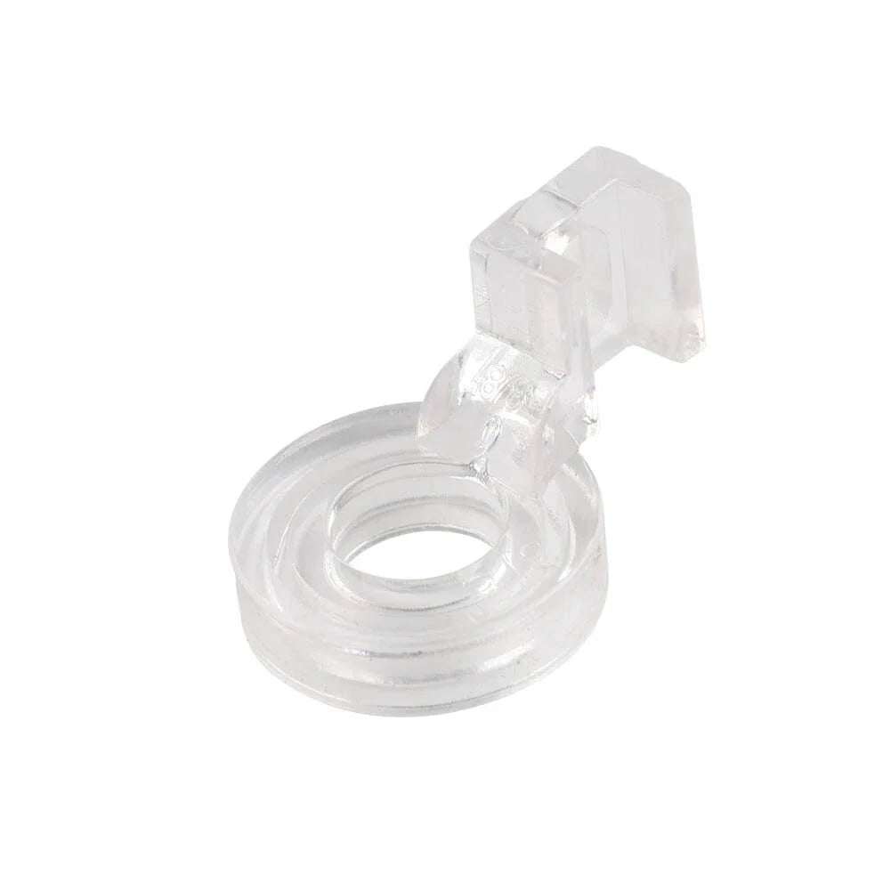 3/8" Clear Free Motion Couching Ruler Presser Foot for Low Shank Sewing Machine