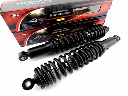 365mm JBS Black Rear Shock Absorbers for Kawasaki F5 350 Bighorn