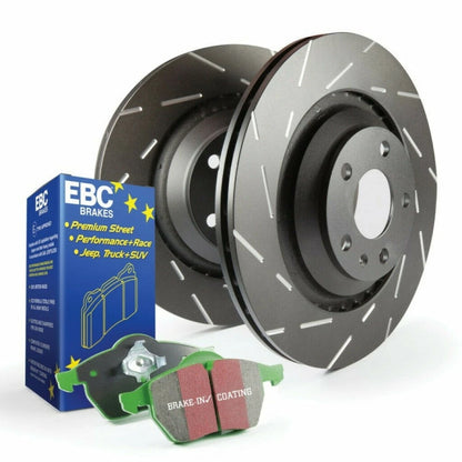 EBC Rear Brake Kit S2 Greenstuff for Volvo V90 (2018–2019) TLX-ebcS2KR2360-CL360A72