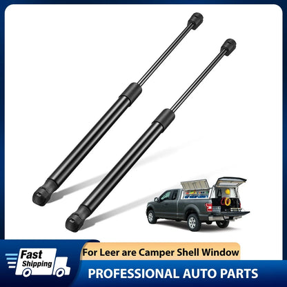 Set of 2 Gas Struts C16-06288 for Leer Camper Shell Truck Topper (Fits 17in)
