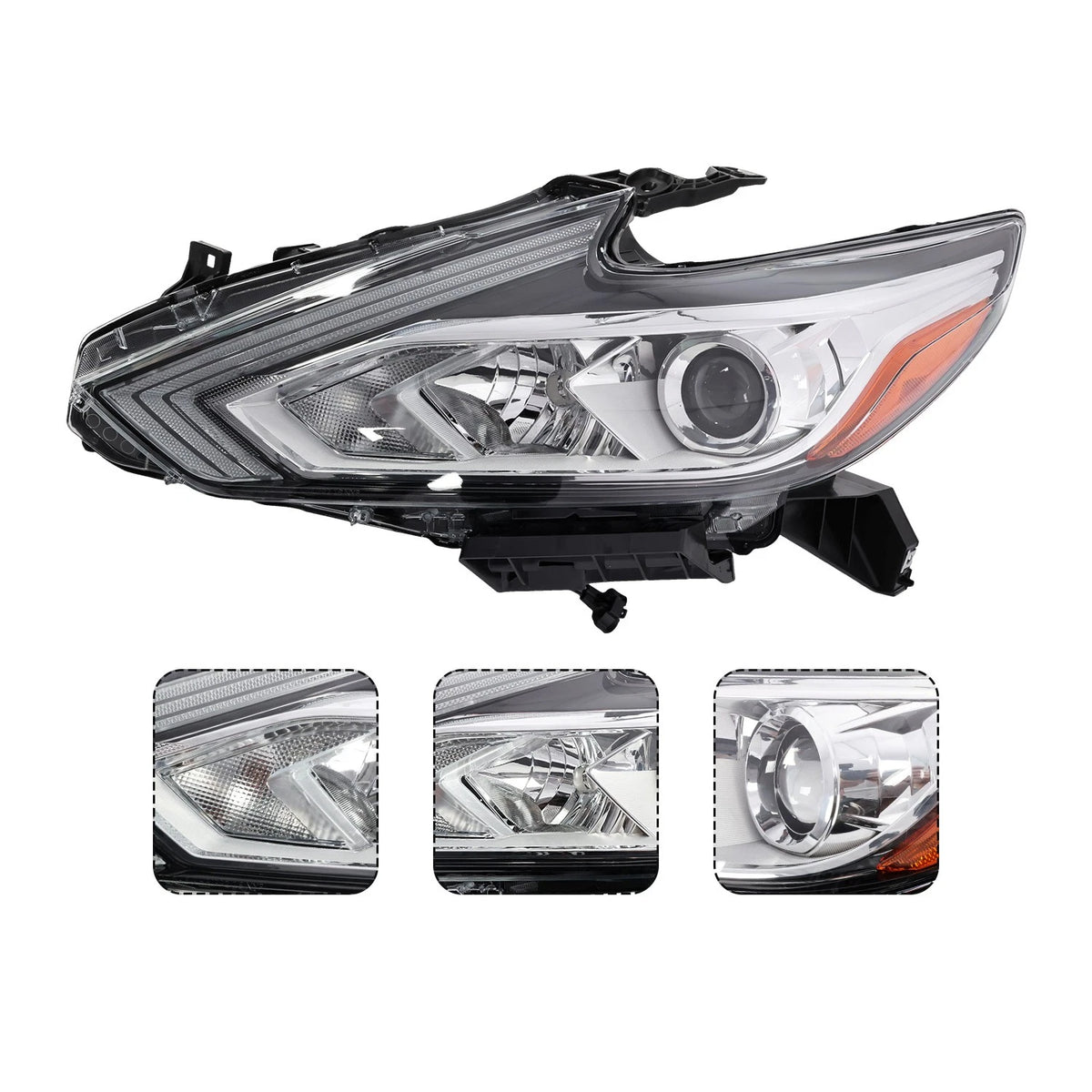 Headlight Assembly Set for Nissan Altima (2016–2018) 260109HS0A 26010-9HS0A