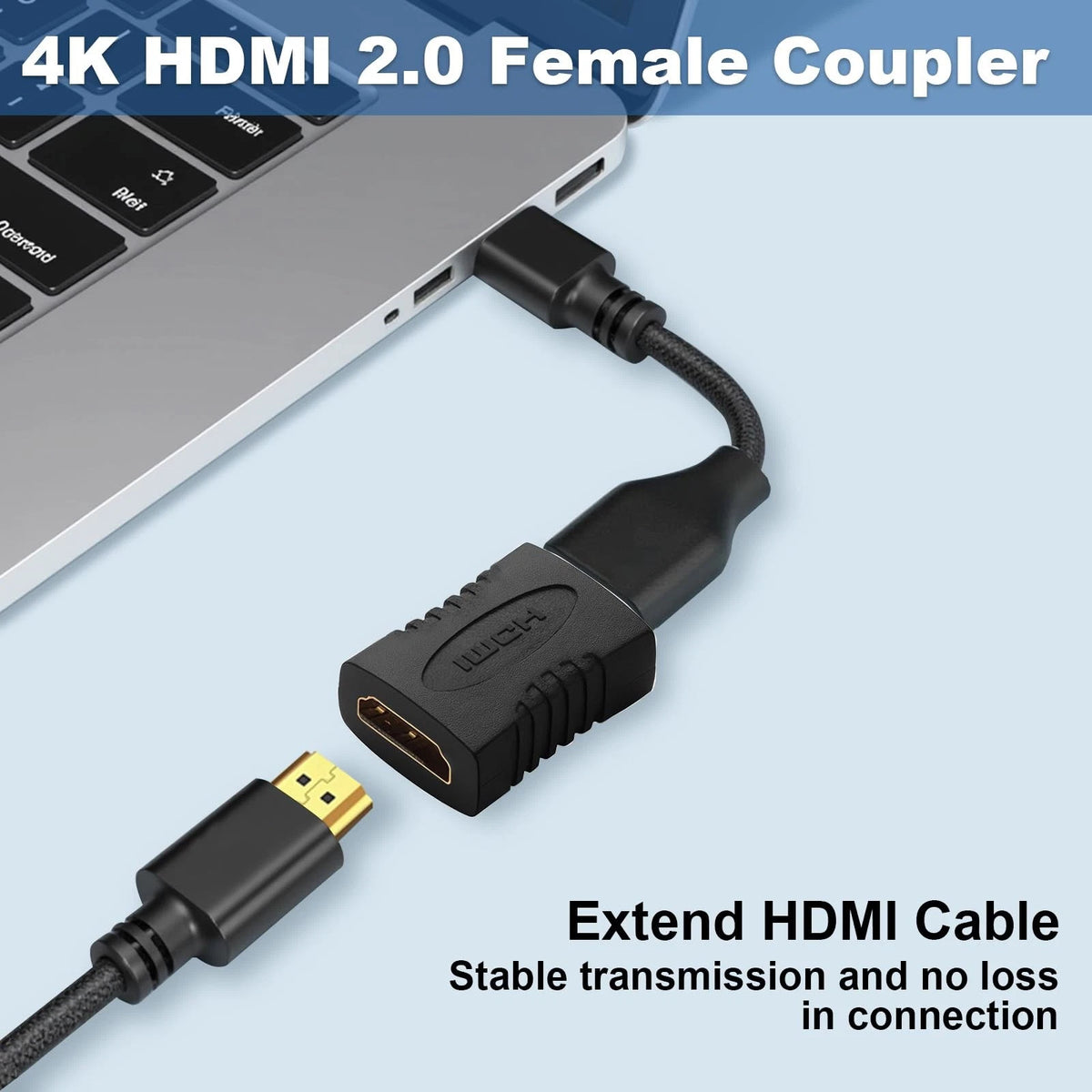 6X HDMI Female to Coupler Connector Adapter for Various Devices