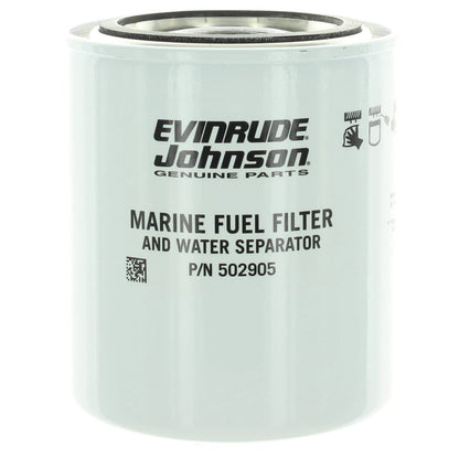 25 Micron Spin-On Fuel Filter for Johnson Evinrude OMC (0502905)