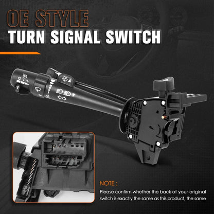 Cruise Control H/L Turn Signal Wiper Switch for Express/Savana 1500-3500 (2003–2007)