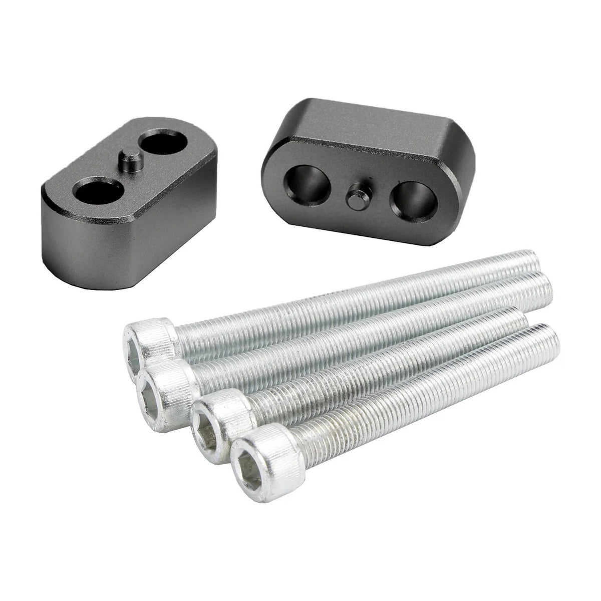 20 mm Black Handlebar Risers for Tiger 800 & XC, XCa, XCx, XR, XRt, XRx (2010–2020)