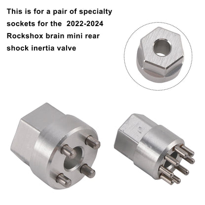 RockShox Brain Inertia Valve Tool Socket Set for Specialized MINI Shock