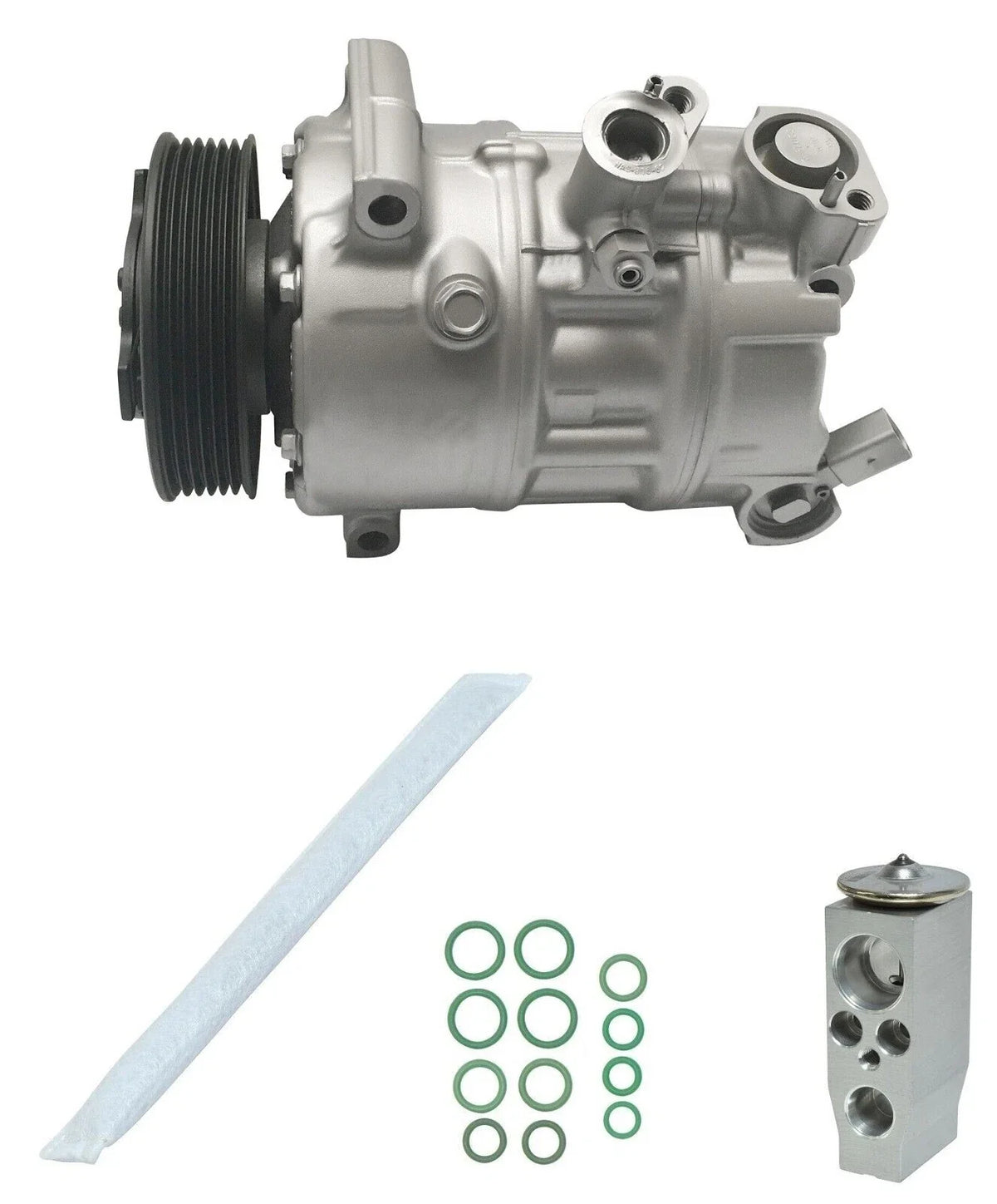 AC Compressor Kit OEM Replacement for Volkswagen GTI 2.0L Turbo (2017–2017)