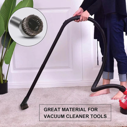 4Pcs 1-1/4" Vacuum Attachments & Brushes, 5.9" Floor Brush