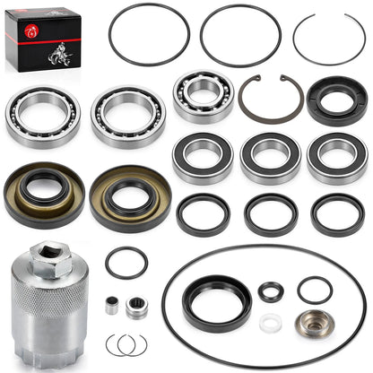 Rear Differential Bearing Seal & Nut Tool for Honda TRX250TE TRX250TM (2002–2023)