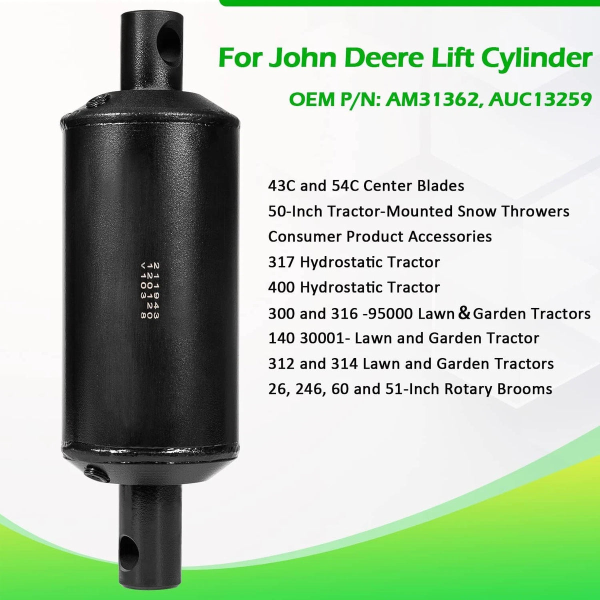 Lift Cylinder for John Deere 317 318 (AM31362, AUC13259)