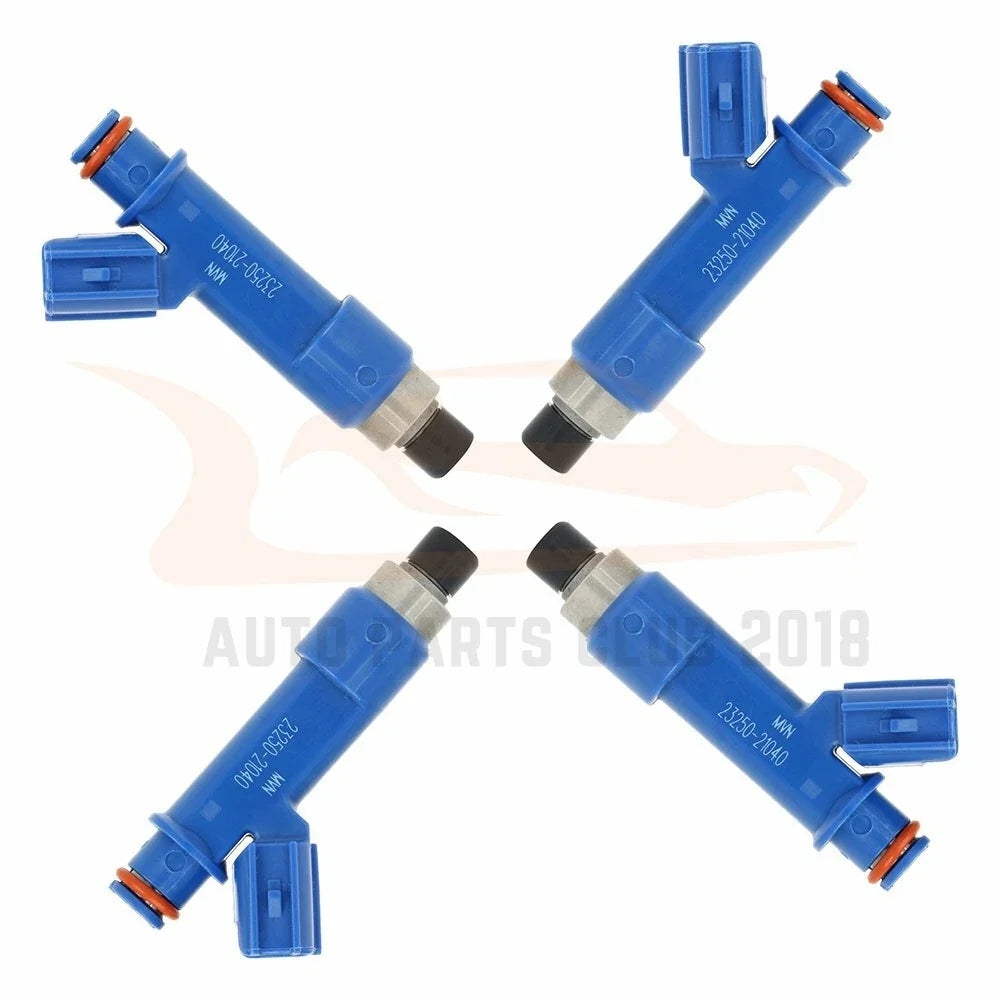 Set of 4 Fuel Injectors for Toyota Yaris 1.5L (2006–2011)