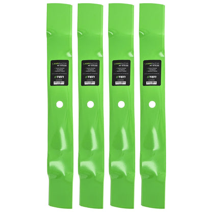 Set of 4 LawnRAZOR Blades for John Deere LT160, Scotts S1642 (M154061, M145969)