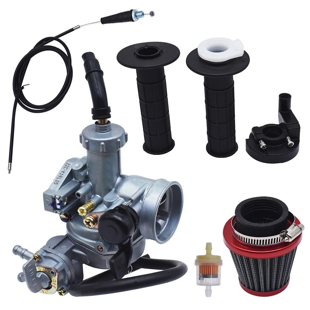 Carburetor & Throttle Cable for Honda CT90 CT110 (1970–1980)