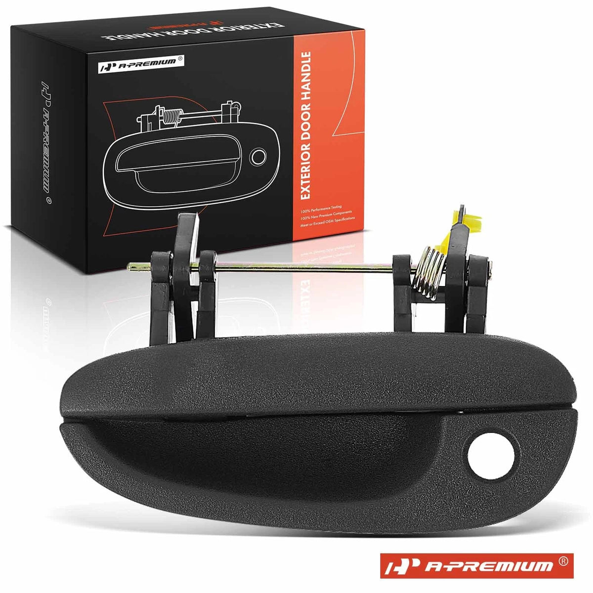 Front Left Door Handle for Dodge Plymouth Neon (1995–1999) Black