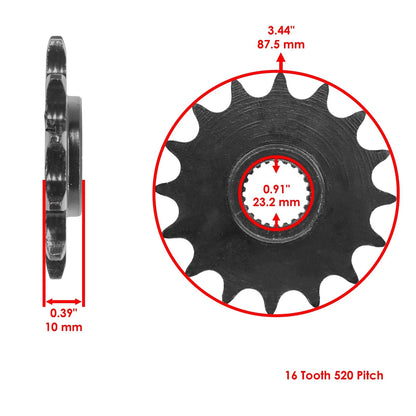 Drive Chain & Sprocket Kit for BMW G650GS (2011–2015) CH100AA2155