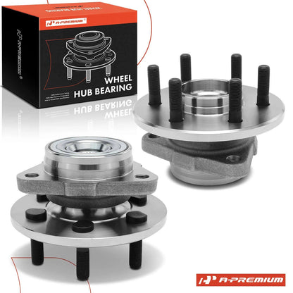 2X Front Wheel Hub & Bearing Assembly for Dodge Durango, Dakota (1998–2003) - 52069361AB, 515007