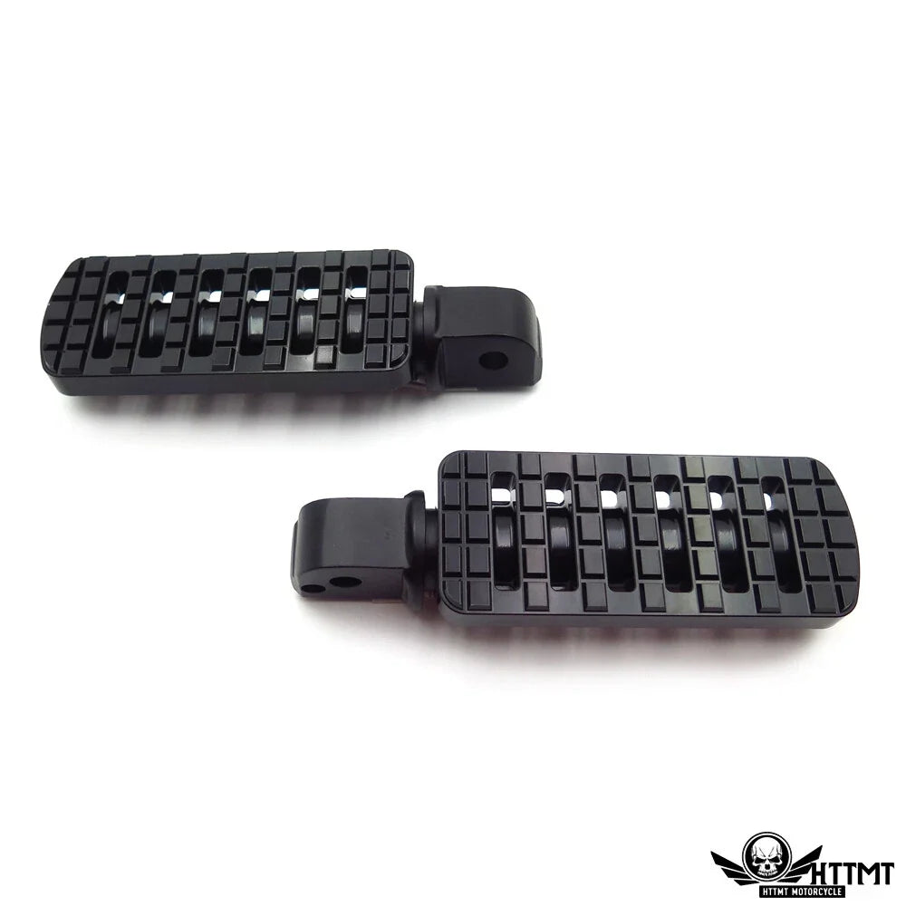 Black Dominator Footpegs for Harley Softail Slim FLSL & Breakout (2018–2023)