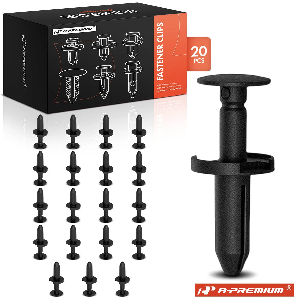 20Pcs Fascia Push Type Retainers for Chrysler Dodge