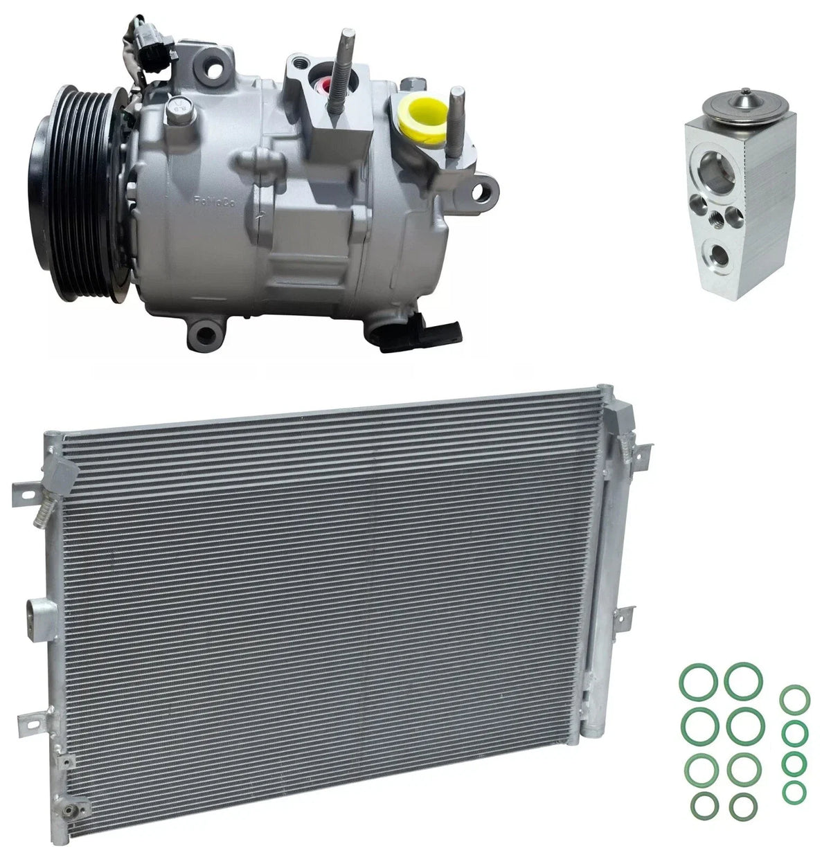AC Compressor Kit With Condenser for Ford Edge 2.7L (2023–2024)